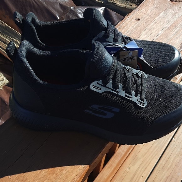 Skechers Black Lace-Up Sneakers - Picture 4 of 6